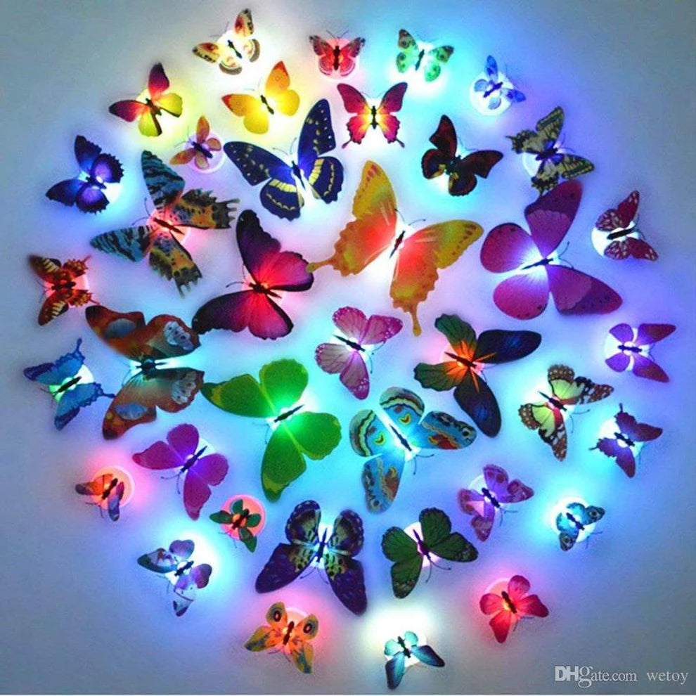1Pc LED Butterfly
